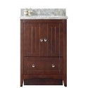 American Imaginations AI-17494 Plywood-Veneer Vanity Set In Walnut