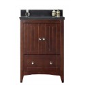 American Imaginations AI-17496 Plywood-Veneer Vanity Set In Walnut