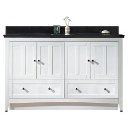 American Imaginations AI-17704 Plywood-Veneer Vanity Set In White