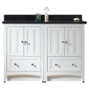 American Imaginations AI-17776 Plywood-Veneer Vanity Set In White