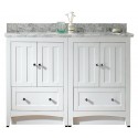 American Imaginations AI-17784 Plywood-Veneer Vanity Set In White