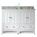 American Imaginations AI-17784 Plywood-Veneer Vanity Set In White