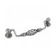 Zurich 5 15/16" Overall Length Twisted Iron Cabinet Pull