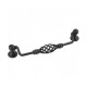 Zurich 7 3/16" Overall Length Twisted Iron Cabinet Pull