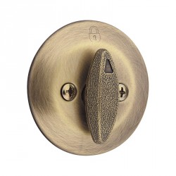 Kwikset 667 One Sided Deadbolt with Exterior Plate