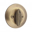 Kwikset 667-5 SCAL SCS One Sided Deadbolt with Exterior Plate
