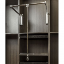 Hardware Resources 1532SC Soft-close Wardrobe Lift 33" Expanding to 48"