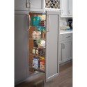Hardware Resources CPPO1574SC CPPO15 Series Chrome Pantry Pullout with Soft-close Slides