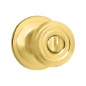 Kwikset 730CN US3 Cameron Privacy Door Knob in Polished Brass