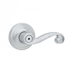 Kwikset 300LL US26D Right Handed RCAL RCS Lido Privacy in Satin Chrome