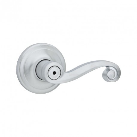 Kwikset 300LL US26D Right Handed RCAL RCS Lido Privacy in Satin Chrome