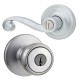 Kwikset 400LL US26 Right Handed Rcal RCS Lido Entry in Polished Chrome