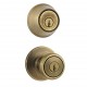 Kwikset 690T Tylo Knob with Single Cylinder Deadbolt Combo Pack