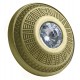 American Imaginations AI-375 1.25-in.W Round Brass Cabinet Knob 