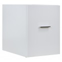 American Imaginations AI-1514 Plywood-Veneer Vanity Set In White