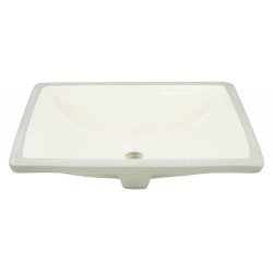 American imaginations AI-361 20.75-in. W x 14.35-in. D Rectangle Undermount Sink In Biscuit Color