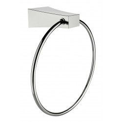 American imaginations AI-3053 Brass Constructed Towel Ring In Chrome Finish