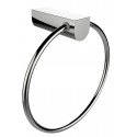 American imaginations AI-3054 Brass Constructed Towel Ring In Chrome Finish