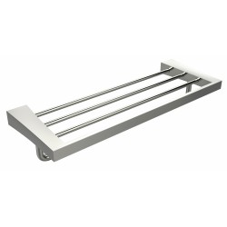 American imaginations AI-3058 24-in. Multi-rod Towel Rack In Chrome