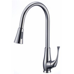 American imaginations AI-16747 Single Hole CUPC Approved Brass Faucet In Chrome Color