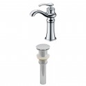 American imaginations AI-2002 Deck Mount CUPC Approved Brass Faucet Set In Chrome Color With Drain