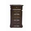 American imaginations AI-272 14.75-in. W x 24-in. H Traditional Birch Wood-Veneer Modular Drawer In Distressed Antique Cherry
