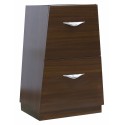 American imaginations AI-1185 19.5-in. W x 30.5-in. H Modern Plywood-Melamine Modular Drawer In Wenge