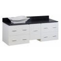 American Imaginations AI-1516 Plywood-Veneer Vanity Set In White