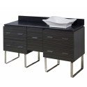 American Imaginations AI-1370 Plywood-Melamine Vanity Set In Dawn Grey