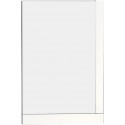 American Imaginations AI-650 23.5-in. W x 35.5-in. H Modern Plywood-Veneer Wood Mirror In White