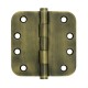 Deltana DSB4R5 4" x 4" x 5/8" Radius Hinge, Pair