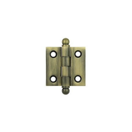 Deltana CH1515 1.5" x 1.5" Cabinet Hinge w/ Ball Tip, Pair