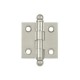 Deltana CH1515 1.5" x 1.5" Cabinet Hinge w/ Ball Tip, Pair