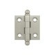 Deltana CH1515 CH1515U15 1.5" x 1.5" Cabinet Hinge w/ Ball Tip, Pair