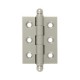 Deltana CH2015 2" x 1.5" Cabinet Hinge w/ Ball Tip, Pair