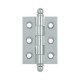 Deltana CH2015 2" x 1.5" Cabinet Hinge w/ Ball Tip, Pair