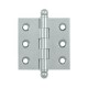 Deltana CH2020 CH2020CR003 2" x 2" Cabinet Hinge w/ Ball Tip, Pair