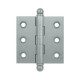 Deltana CH2020 CH2020U3 2" x 2" Cabinet Hinge w/ Ball Tip, Pair