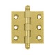 Deltana CH2020 2" x 2" Cabinet Hinge w/ Ball Tip, Pair