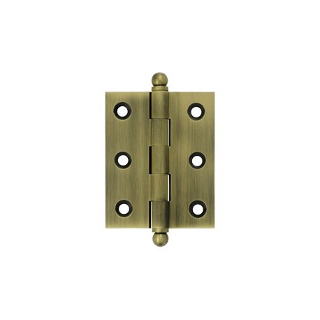 Deltana CH2520 2-1/2" x 2" Cabinet Hinge w/ Ball Tip, Pair