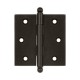 Deltana CH2525 2-1/2" x 2-1/2" Cabinet Hinge w/ Ball Tip, Pair