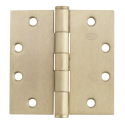 Ives 5PB1-4.5x4-F-BLKSEC Five Knuckle, Plain Bearing Standard Weight Full Mortise Hinge