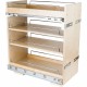Hardware Resources BPO No Wiggle Base Cabinet Pullout with Premium Soft-close
