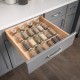 Hardware Resources Spice Tray Organizer for Drawers