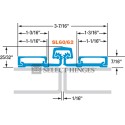 Select SL60/SL62 Full Surface Toilet Partition Geared Hinge