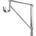 Hardware Resources 1516WH Shelf & Rod Support Bracket for 1516 Series Closet Rods