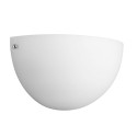 Dainolite 604W 1 Light Wall Sconce, White Frosted Glass