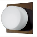 Dainolite 82554 1 Light Ceiling / Wall Fixture w/ Frosted Round Glass