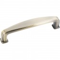 Jeffrey Alexander 1092DBAC 1092 Series Milan 4 1/4" Overall Length Plain Square Cabinet Pull
