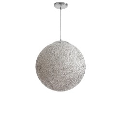 Dainolite BLA 2 Light 20" Diameter Acrylic Pendant, Polished Chrome Hardware